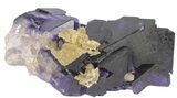 Octahedral Fluorite Crystal Cluster - China #50771-2